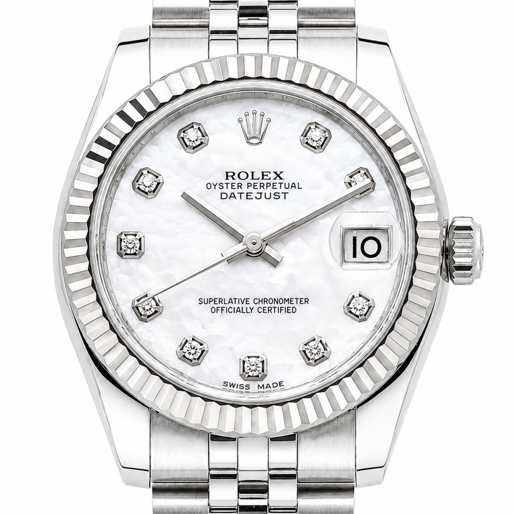 Rolex Datejust 31MM 178274 Factory MOP Diamond Dial Watch